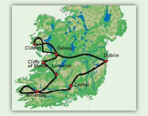 Karte_7_Tage_Flugreise,_klassisches_Irland